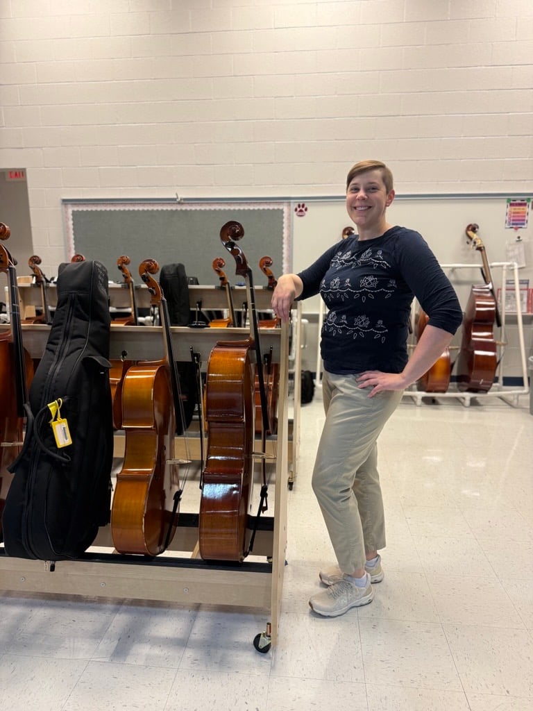 ms fessner with string instruments