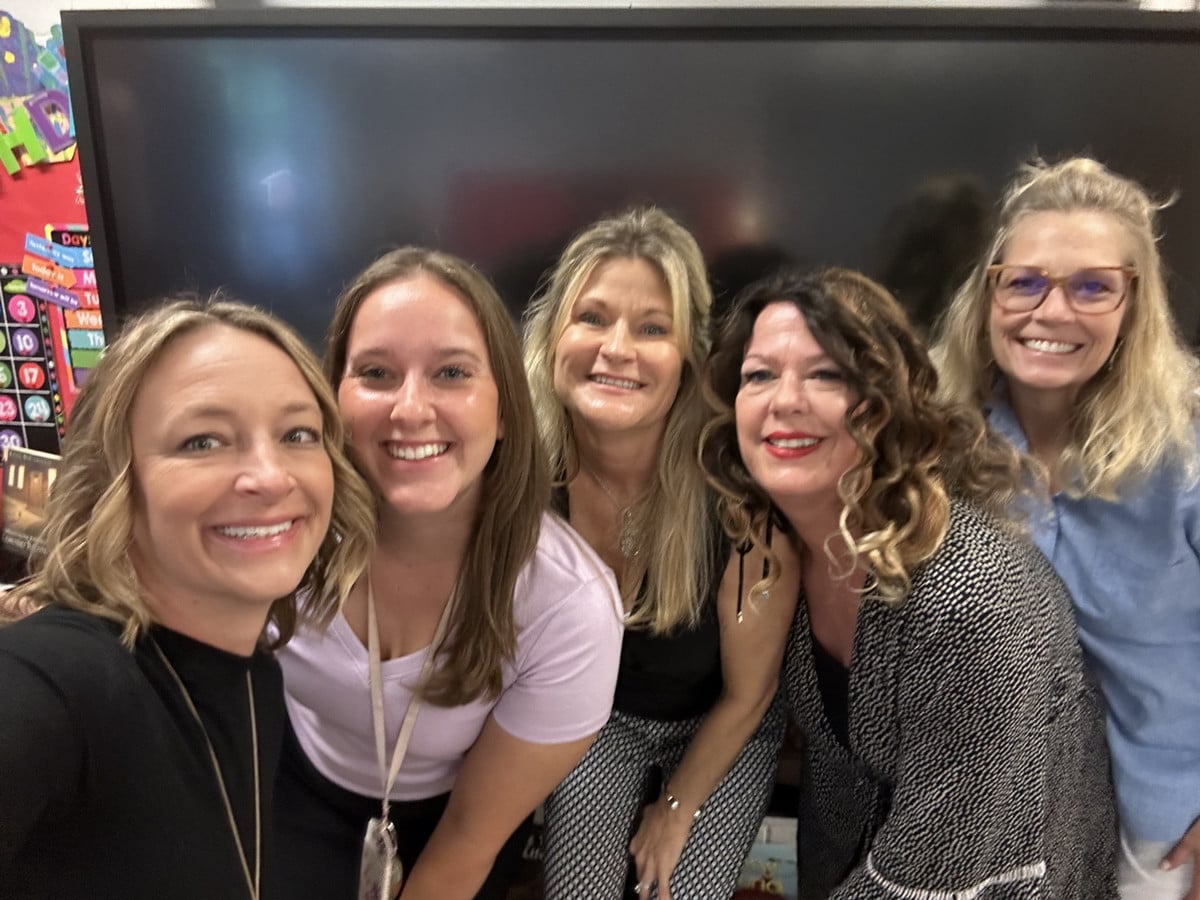 second grade team photo