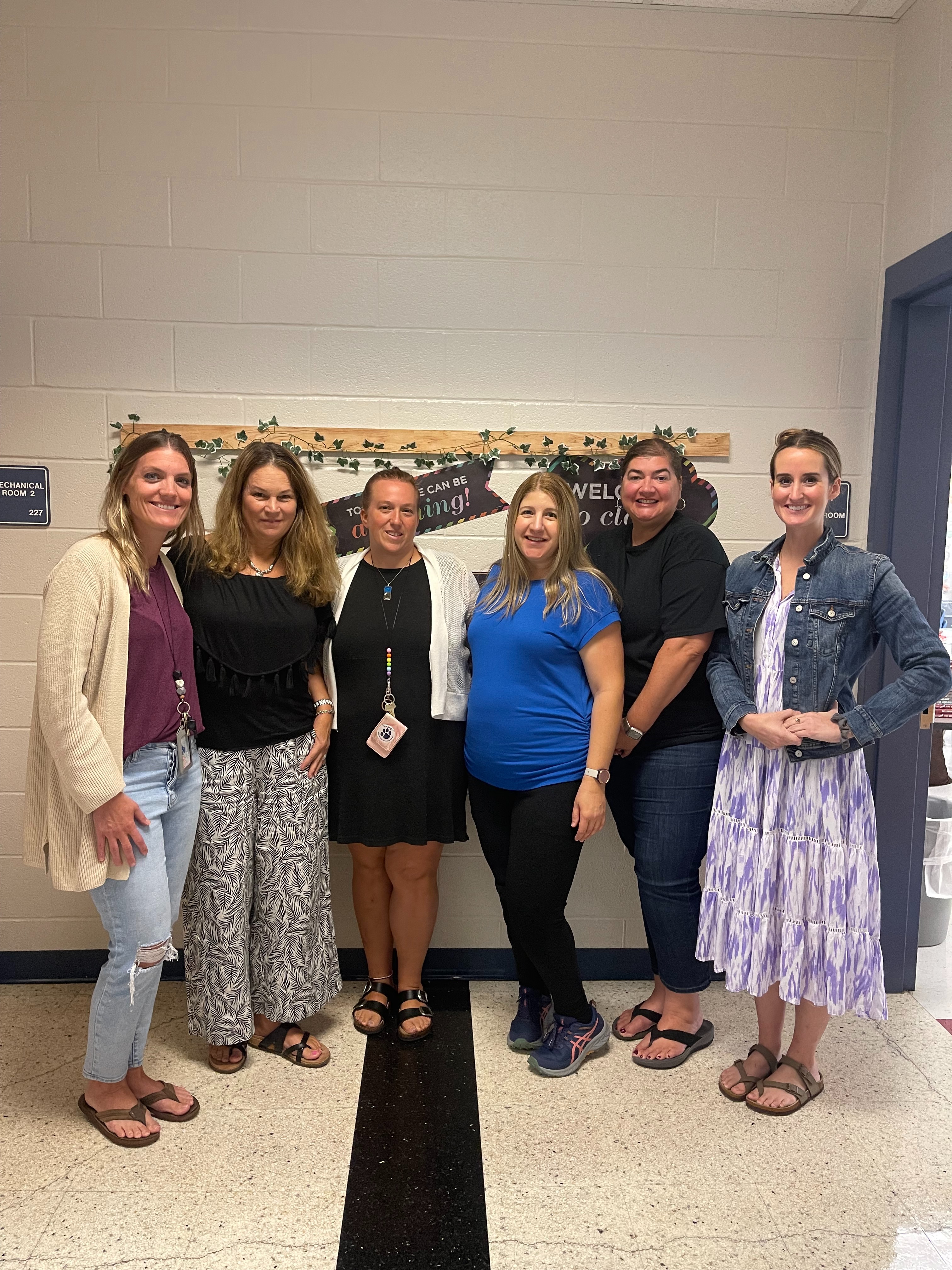 Picture of the fifth grade teachers